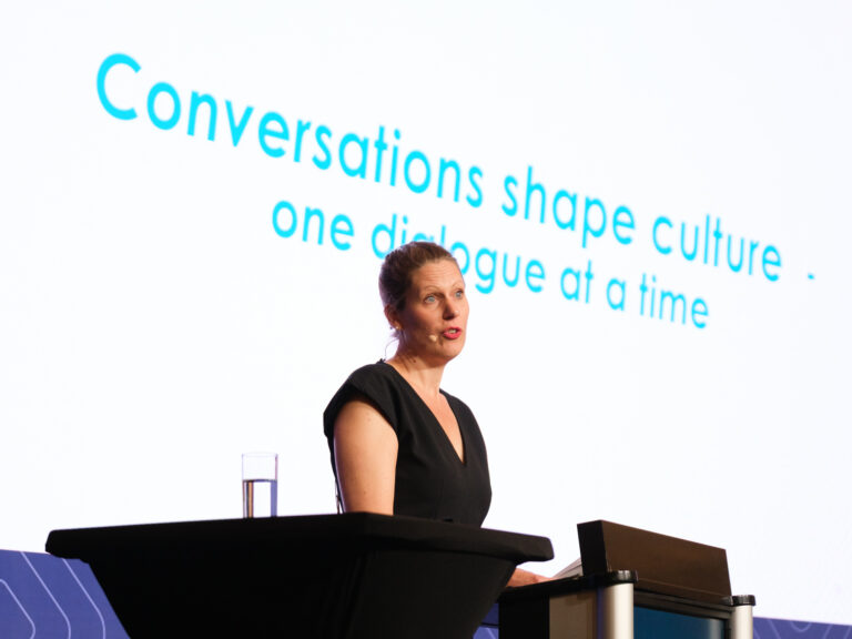 Conversations shape workplace cultue